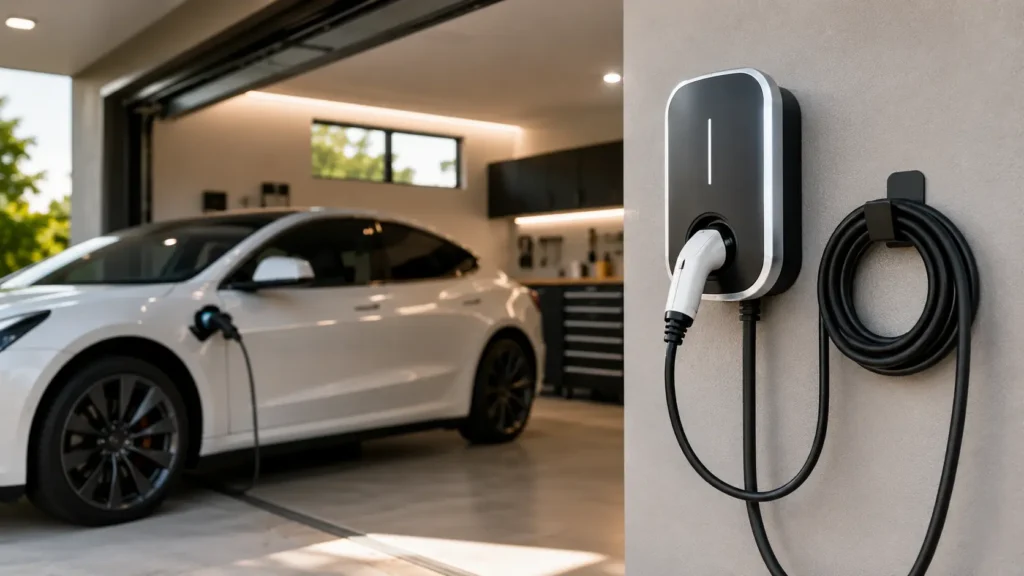 EV charger installation