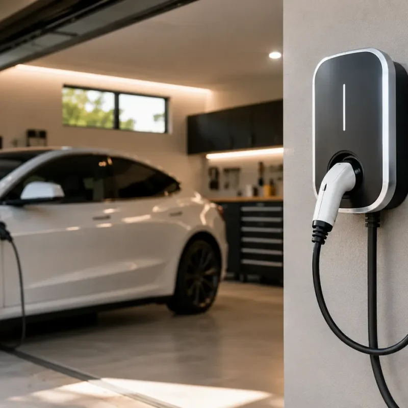 EV charger installation